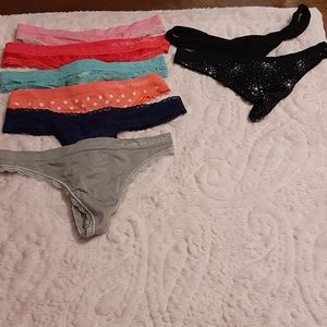 Panties thong lot (8) Sz M